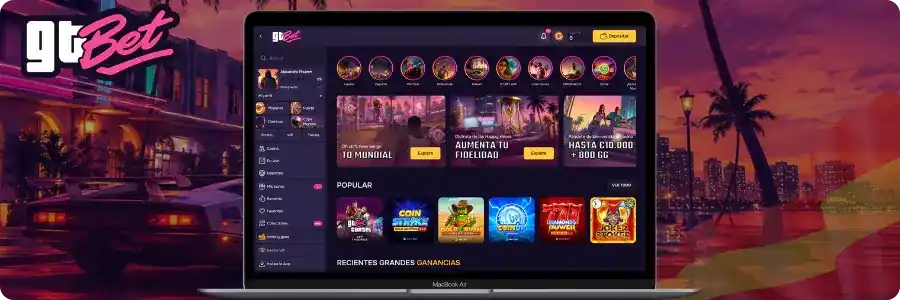 GT Bet casino review section 5